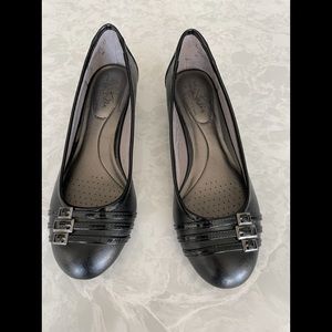 Life stride Black Dress Shoes
